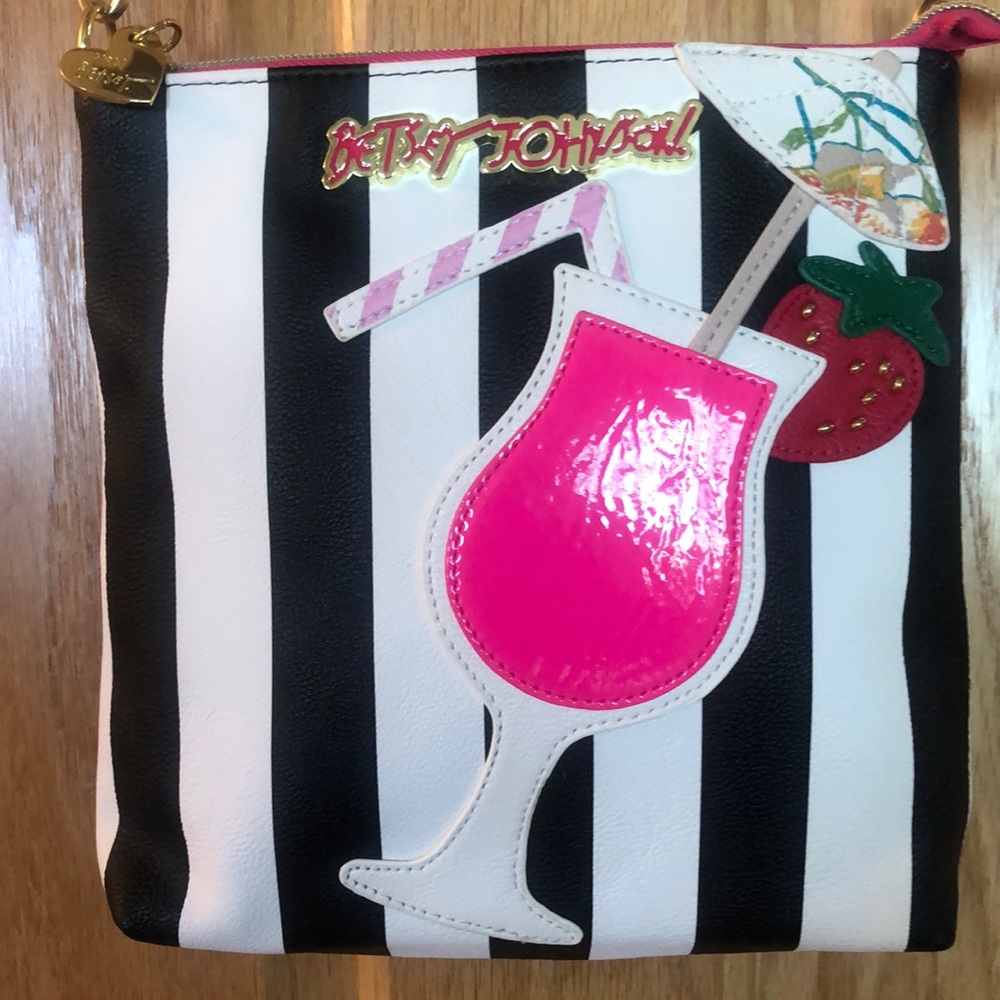 Betsy Johnson crossbody. Colorful and cute! Excellent condition!